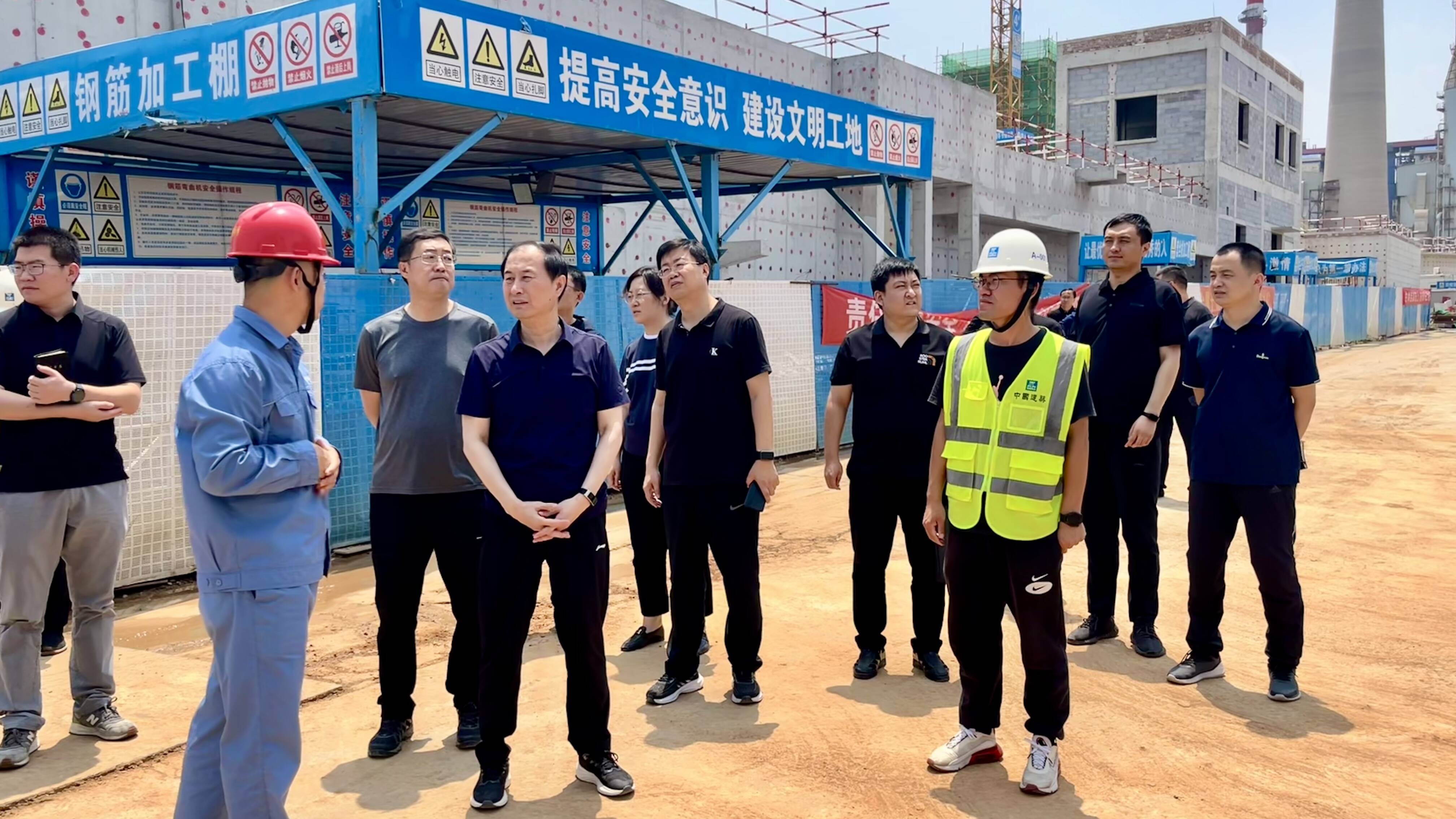 蔡華剛調研重點項目建設情況